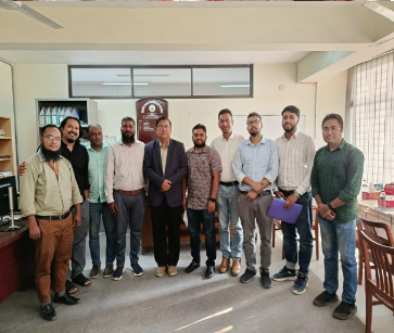 Meeting with the Alumni of the Department of Civil Engineering, UITS